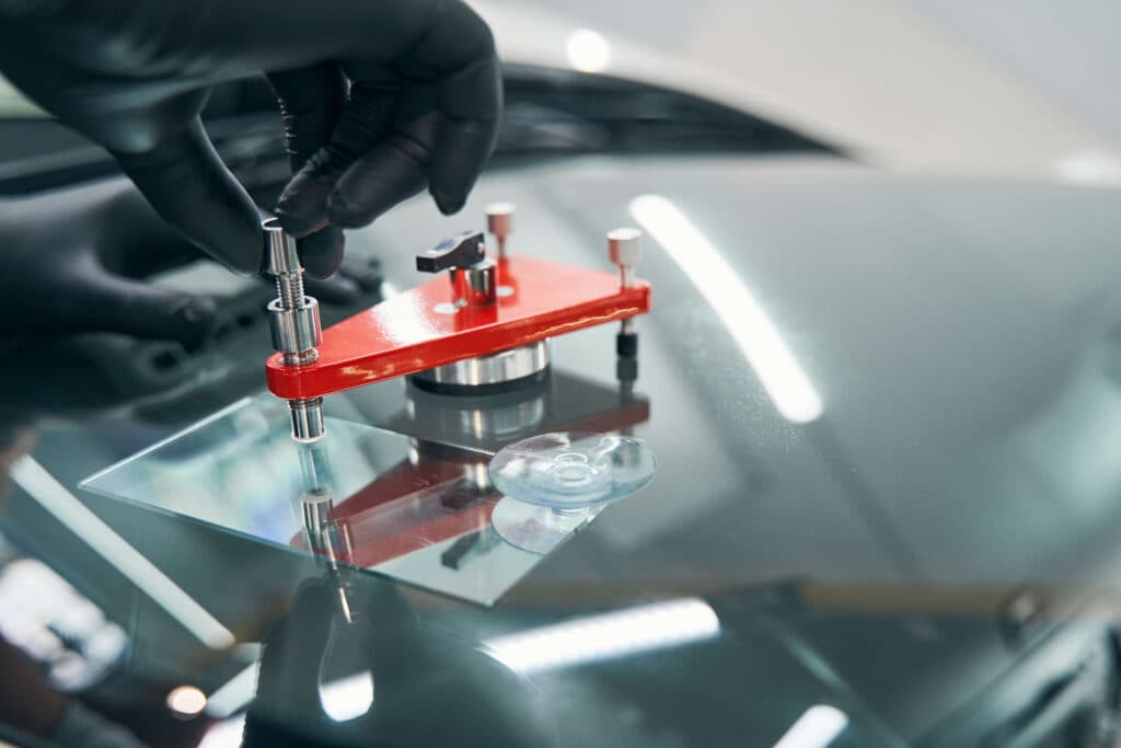 Professional Rock Chip Repair Process